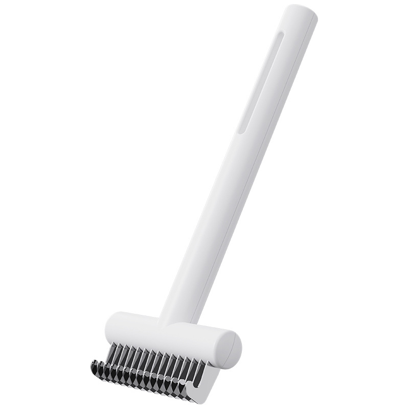 Peine de nudo abierto para perros Peine de gato para limpiar el pelo flotante Peine de gato Cepillo de pelo de gato artefacto de gato Peine de pelo universal Cuchillo de nudo