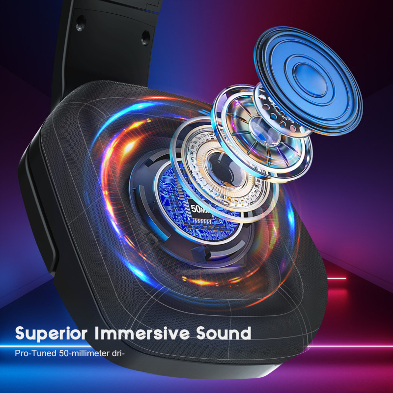 新しいsoulbytes s 12ヘッドセットのゲームのイヤホンは有線のrgbコンピュータの電気競争のイヤホンのps4のイヤホンです。|undefined