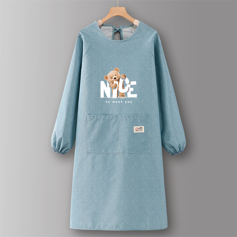 블루 SJ815NI 베어 코튼 긴팔 레귤러 스타일