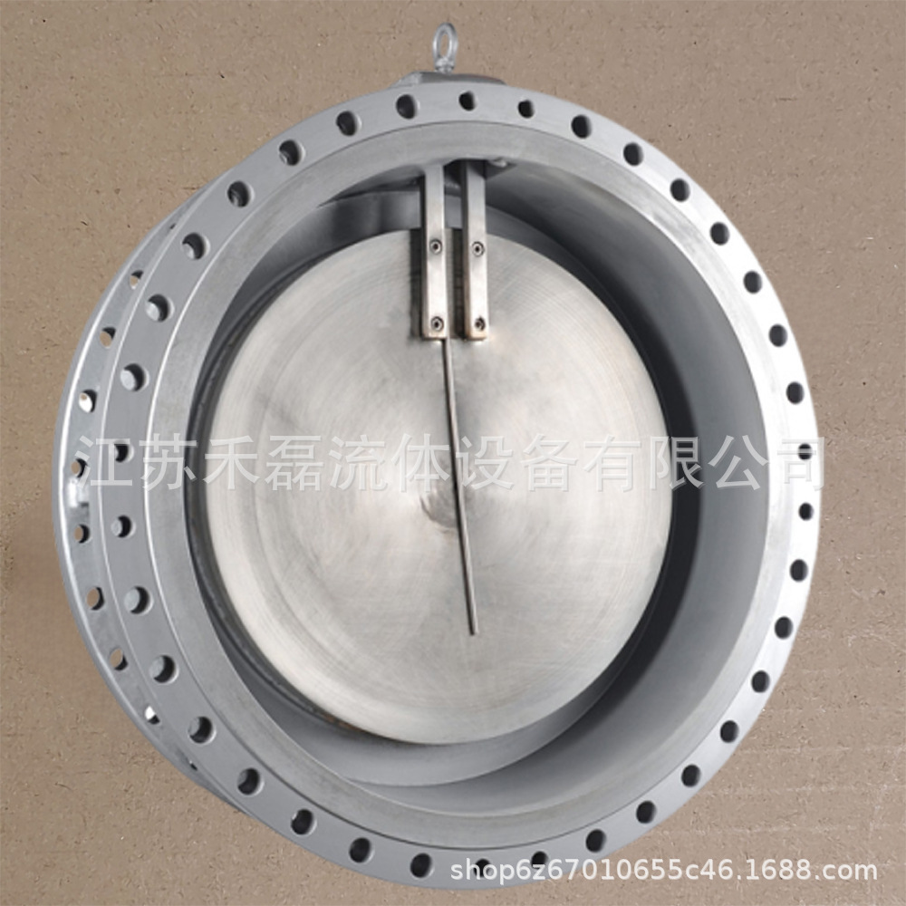 H44W-150LB单瓣旋启式法兰止回阀26寸20PN16RF面500DN650WCB碳钢