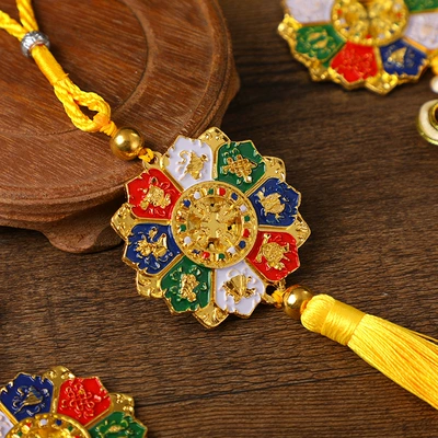 Chinese knot pendant pendant alloy | Car hanging