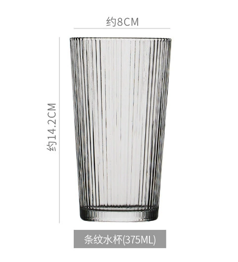 Glass capacious wineglass for whiskey, for karaoke bars