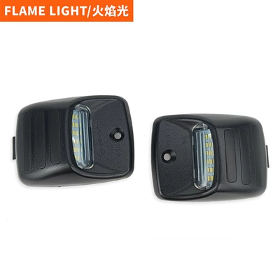 Tantu Tundra red and white – License plate lamp