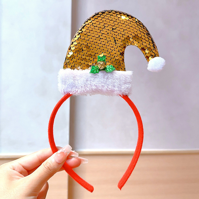 女性用クリスマスヘッドバンド、クリスマスアントラーヘアピン、ヘッドバンド、ホリデーデコレーションギフト、大きなリボンヘッドバンド、ヘアアクセサリー、ヘッドバンド|undefined