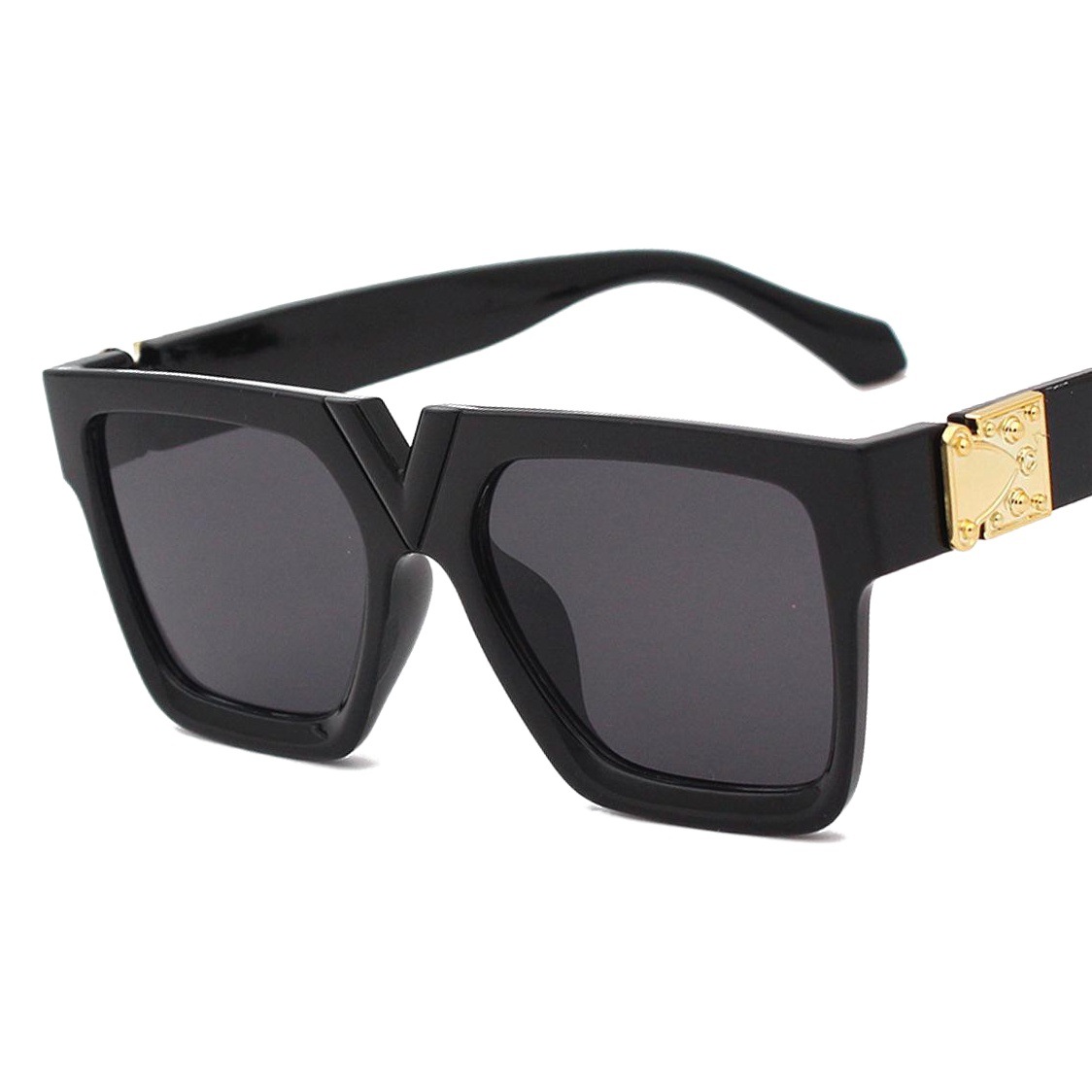 Gafas de Sol de fábrica 2020 nuevas gafas de sol europeas y americanas gafas de sol de marco grueso cuadrado de moda para hombres