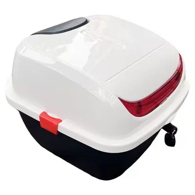 battery car tail box universal large: Motorcycle trunk