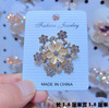 Fashionable retro brooch, beads from pearl suitable for men and women, pin lapel pin, city style