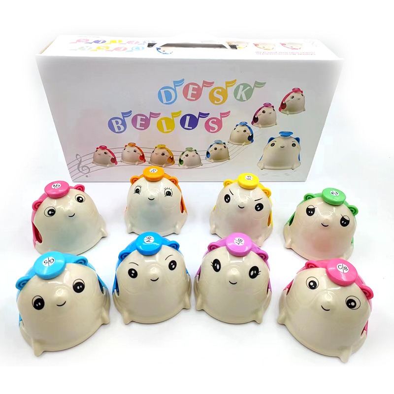 Orff instruments children's percussion instruments kindergarten teaching aids entertainment enlightenment castanets Taiwan mouse 8-tone chime
