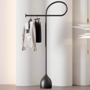 Home Hanger Floor Bedroom Bedside Coat Rack Household Small Hanger Bed End Clothes Rack Hanging Clothes
