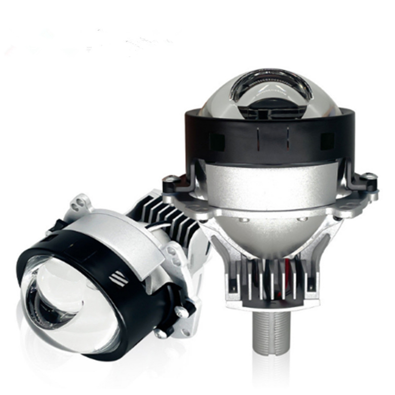 alta potencia doble lámpara P70 lente alta luz alta y baja luz integrada faro LED de automóvil