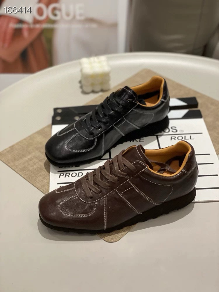 Giày sneaker nữ chunky đế dày da cừu tăng chiều cao 2025 — màu đen chi tiết 4