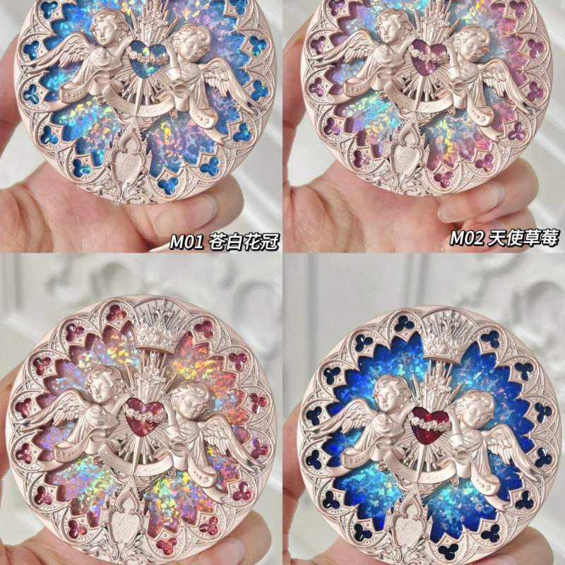 花知晓小天使浮高光哑光珠光偏光细闪自然亮晶晶光感立体|undefined