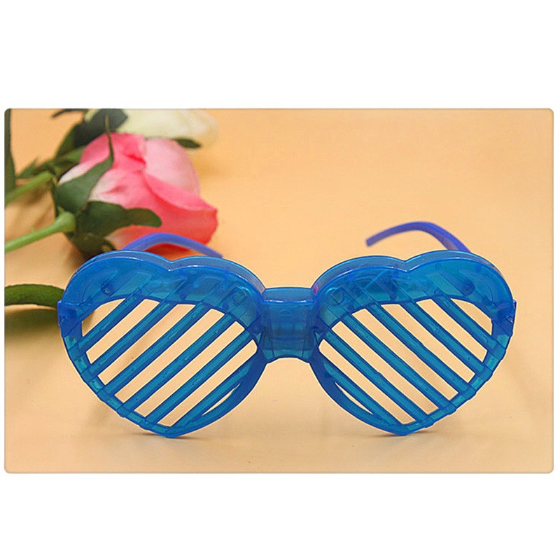 Lentes LED de Corazón tipo Persiana de Plástico para Escenario y Fiestas image 6