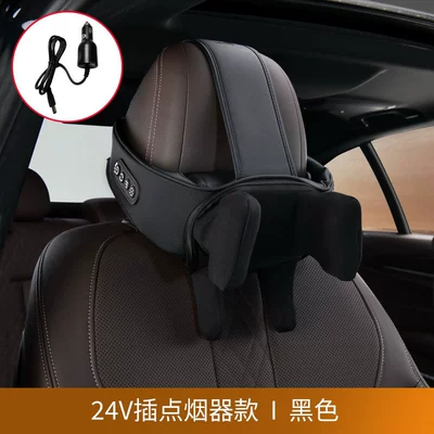 Headrest | Neck Pillow Shoulder trapezius - 24v-cigarette-lighter-modelblack