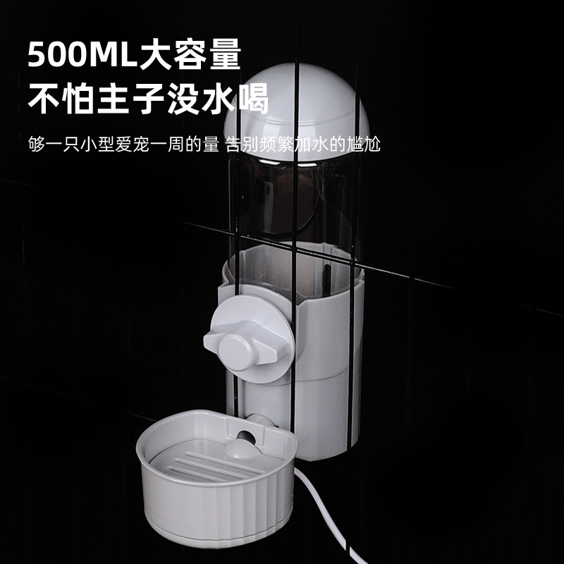 Dispensador automático de agua para gatos con calefacción de temperatura constante colgante, dispensador de agua para mascotas, dispensador de agua para perros colgante, suministros para jaulas