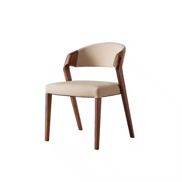 Mesa de comedor de hotel de caja de madera maciza cadena de restaurantes occidentales diseñadores de estilo antiguo asiento de tela de caña