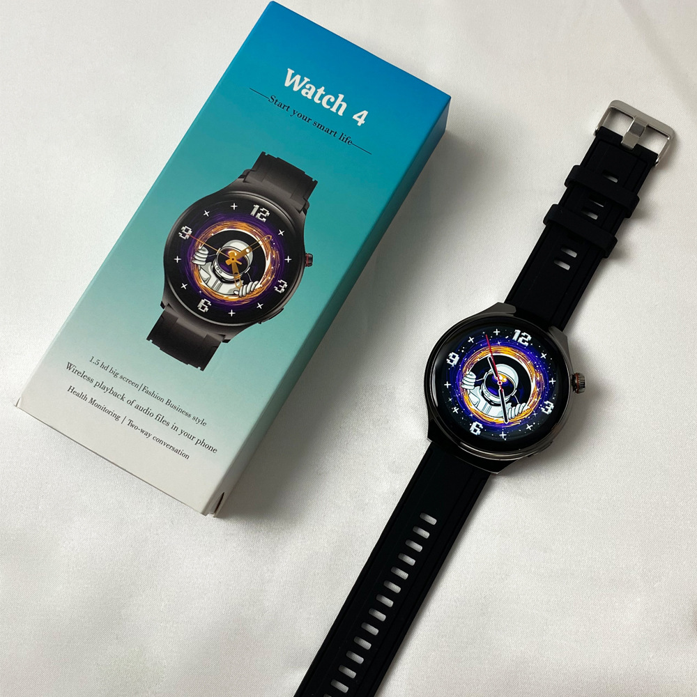 2024 New Product Watch4 Popular Round Screen Smartwatch High-definition Full Touch Bluetooth Call_voghion.com