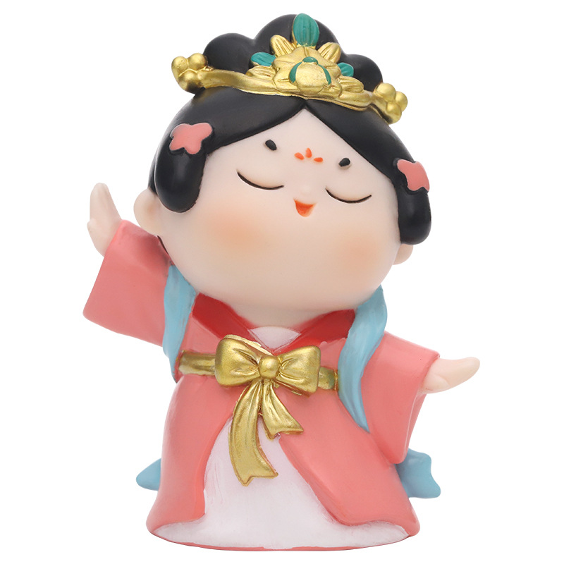 Tang Shi mujer hecho a mano caja ciega decoración de dibujos animados Internet celebridad moda juego decoración muñeca al por mayor moldeo por inyección PVC vinilo muñeca