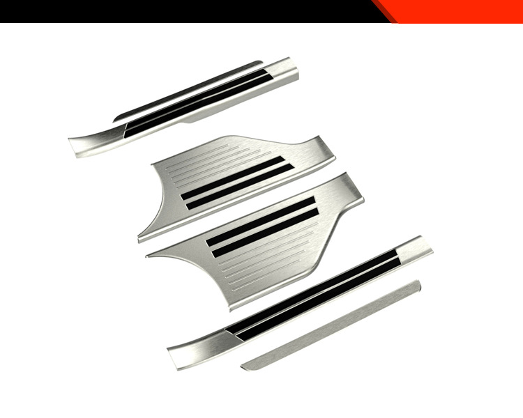 Suitable for Daihatsu 2025 Move Modified Welcome Pedal Side Door Stainless Steel Foot Pedal Guard