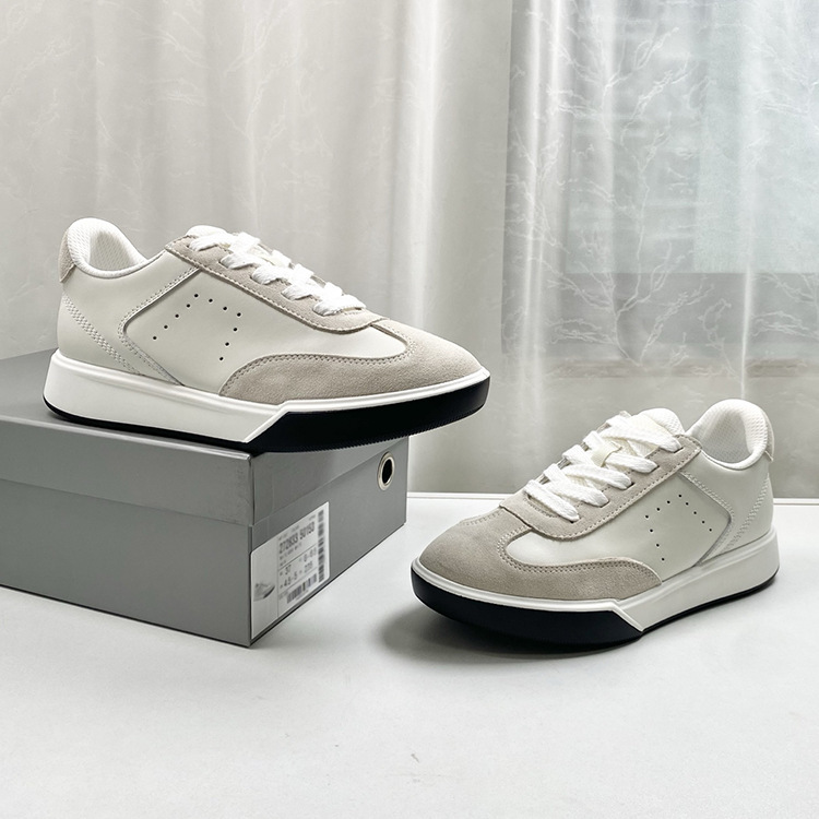 First-Layer Cowhide Training Shoes, Spring and Autum New Women's Shoes, Genuine Leather Sports and Casual Shoes, Sneakers, Street Sneakers Series