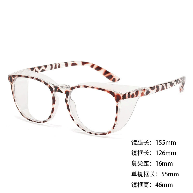 VGOファッションスポーツ99花粉防止メガネ防曇ブルーライト術後黒色保護目シリコンリング保護辺防風鏡