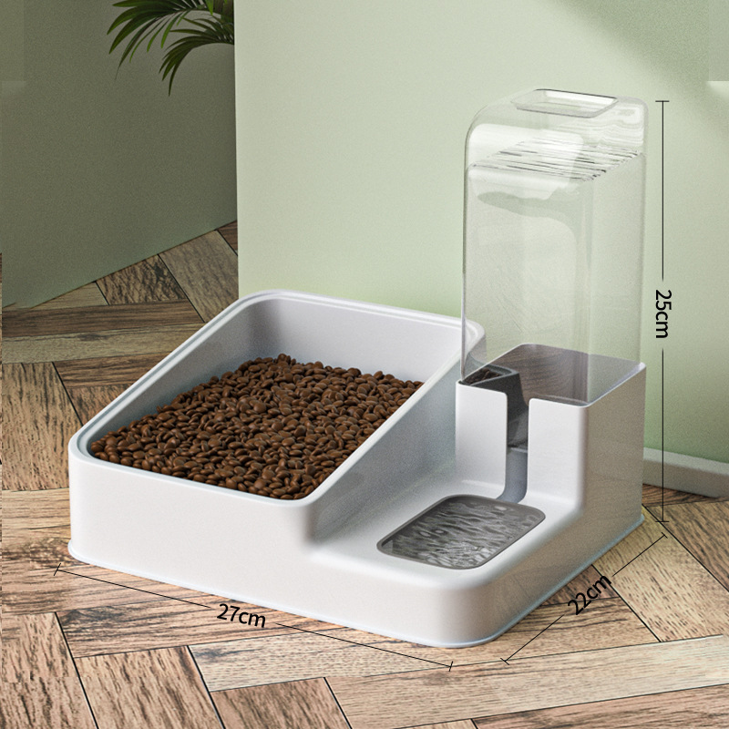 흰색 사각형丨음식 그릇이 더 크고 커졌습니다.