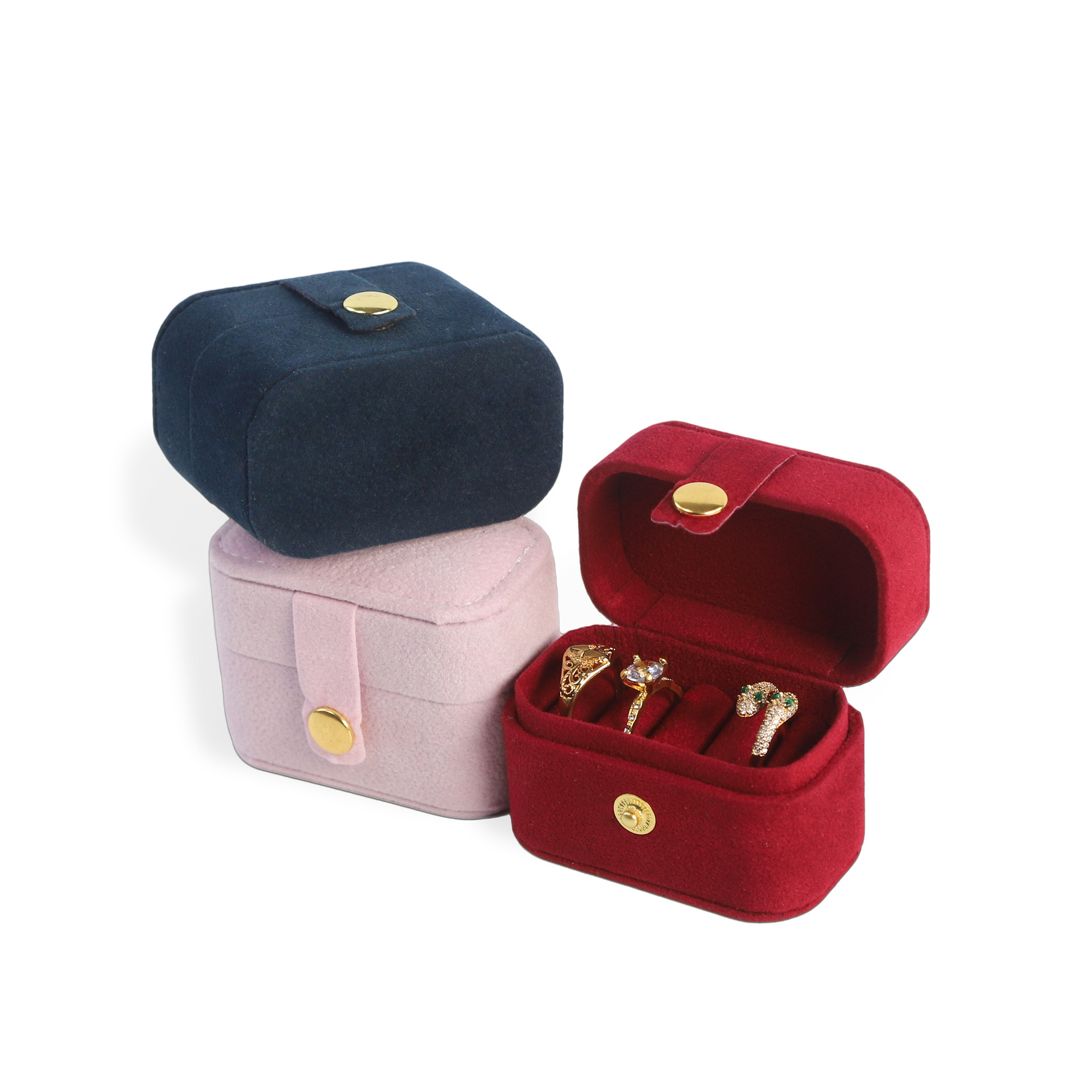 Spot mini joyero simple ins viento viaje aretes portátiles anillo collar joyería caja de almacenamiento