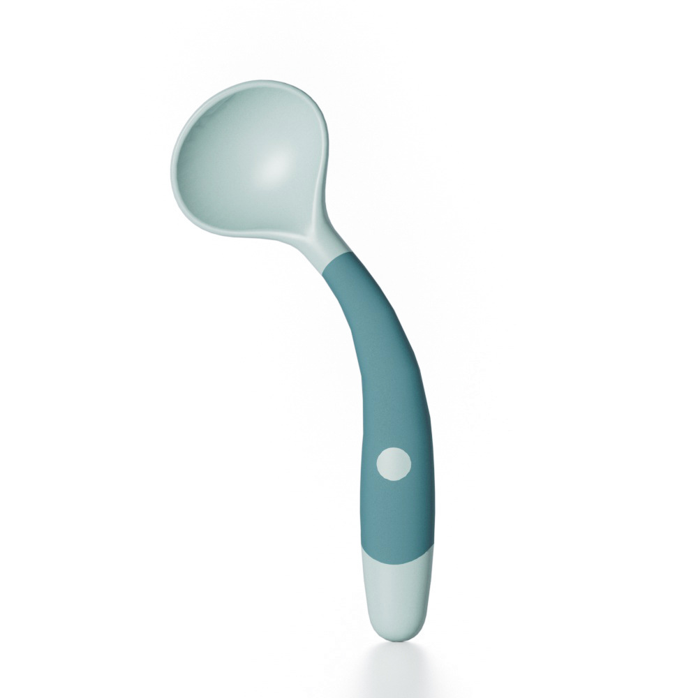 Baby Twist cuchara flexible bebé entrenamiento comiendo cuchara niños vajilla comiendo comida complementaria cuchara de bebé