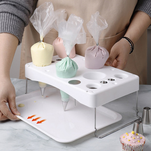 Ready-Made Cake Decorating Stand with Tray, Decorating Tools, Decorating Table, Decorating Display Stand, Mold Display Stand
