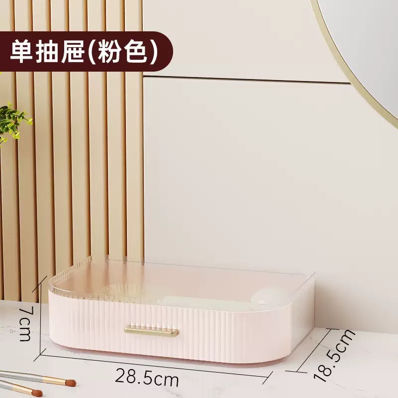 Caja de almacenamiento de cosméticos, tocador para el hogar, lápiz labial de alta capacidad, productos para el cuidado de la piel, estante transfronterizo multifuncional