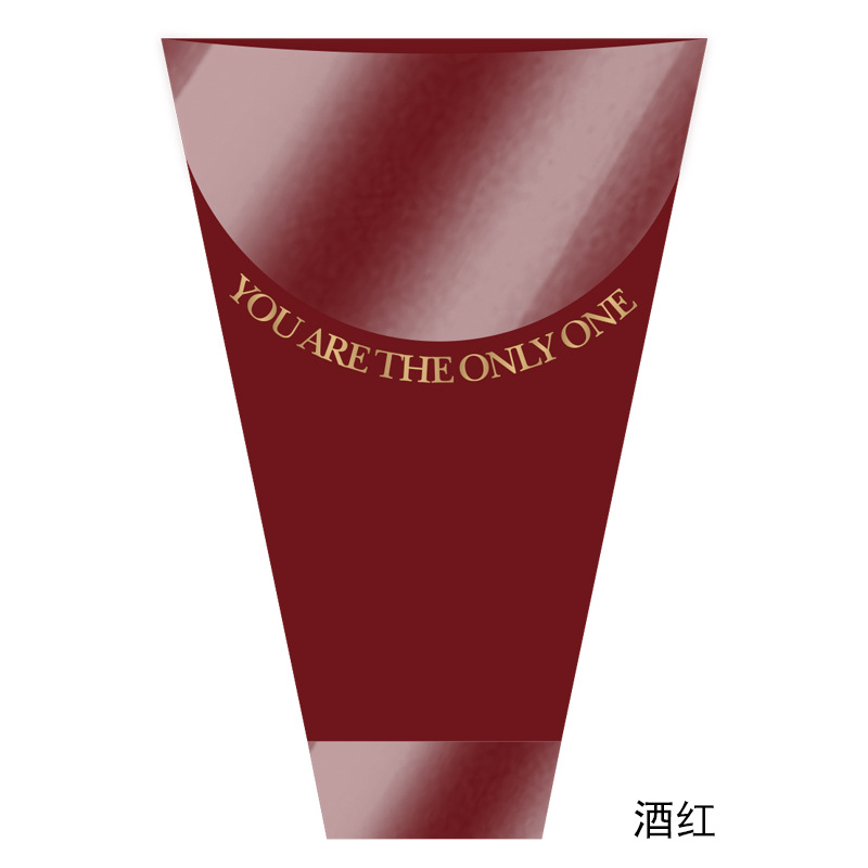 LOVE estampado multi-bolsa florista florística material de envoltura de flores impermeable OPP película impermeable bolsa de embalaje de flores