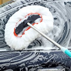 車伸縮洗車モップ車ブラシブラシ車洗車ツールブラシ車ブラシ洗車専用モップ
