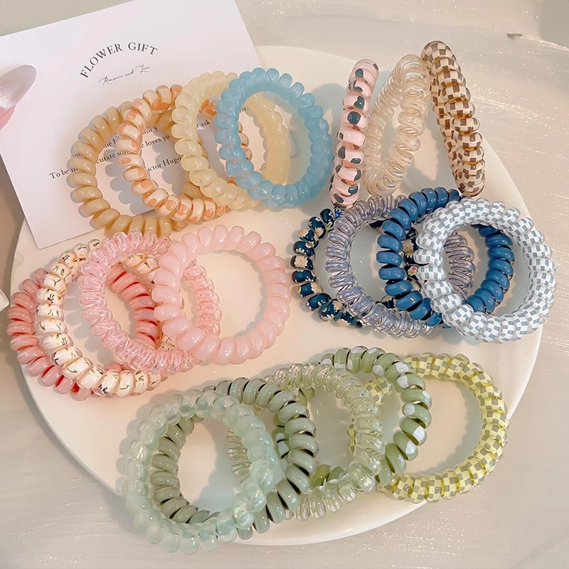 Verano cabello de alta calidad cable telefónico bucle de cabello cuerda de cabeza red 2025 nueva mujer de alta calidad correa de cuerda de cabeza