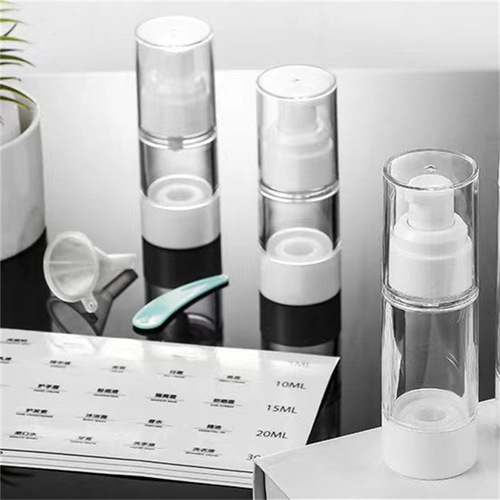 Factory AS vacuum bottle packaging set push-type spray bottle cosmetics hydrating lotion spray bottle portable empty bottle