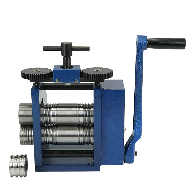 Prensa de tabletas europeas pequeña joyería manual prensador de tiras de mano semicircular prensador de alambre oro y plata herramientas de procesamiento equipos