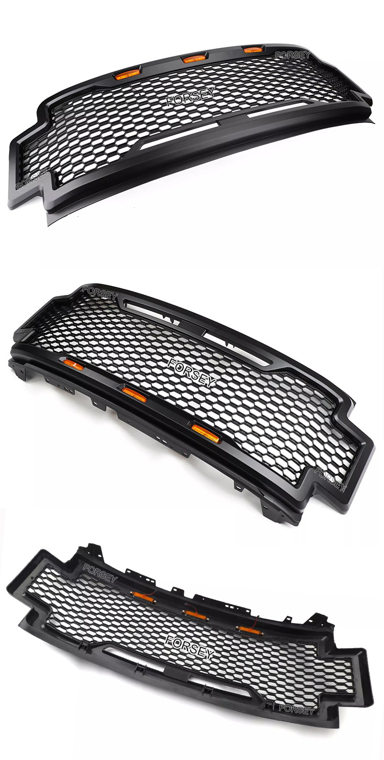 Suitable for 2017-2019 Ford Raptor F-250 F-350 F-450 front grille and front bumper mesh
