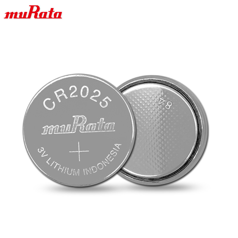 muRata/村田纽扣电池CR2025 3V工业装电池CR2025原装正品