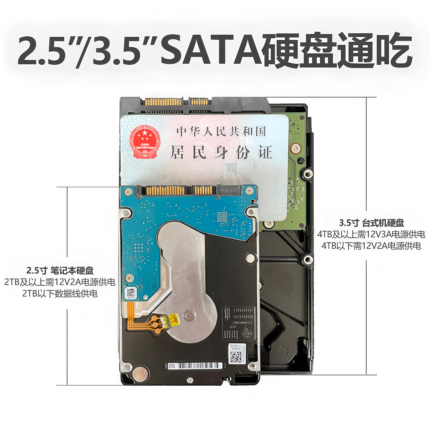 デジタル表示ドライブケーブル2.5/3.5インチハードディスクUSB3.2コネクタ機械HDDソリッドステートSSD変換ケーブル