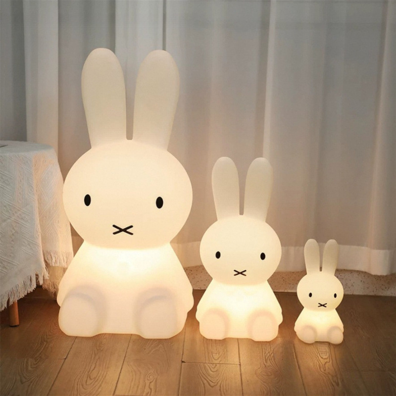 Cartoon Night Light Bedroom Bedside Soft Light Sleeping Table Lamp Kidsren Female Baby Feeding Eye Protection Girl Lamp Energy-Saving Lamp