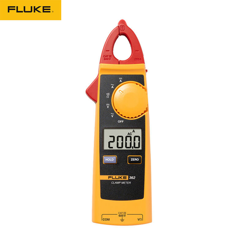 新款福禄克FLUKE F362数字电流表F365高精度真有效值交直流钳形表
