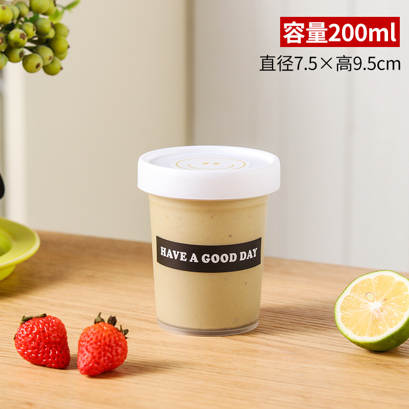 Taza de pudín desechable doble cuenco especial de leche gelatina postre taza de yogur de coco taza de helado