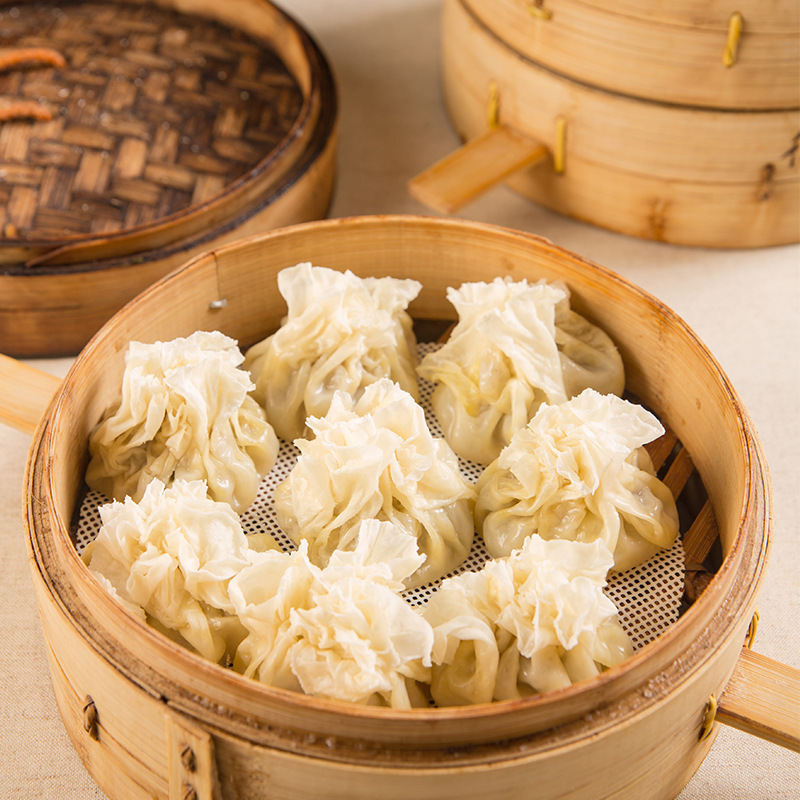 清真速冻羊肉烧麦早饭半成品蒸儿童速食牛肉烧卖色早餐面点美食批