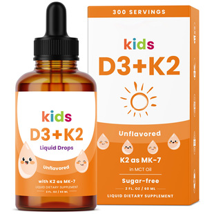 ���Q��ͯ�S����kids D3 + K2 Liquid DropsҺ�w�΄����S��O֧E��M