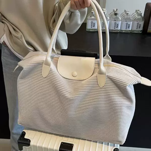 Short-Distance Travel Bag for Women, Lightweight, Large-Capacity, Business Trip, Boarding, Outing, Maternity, Portable Storage Luggage Bag, Travel Bag