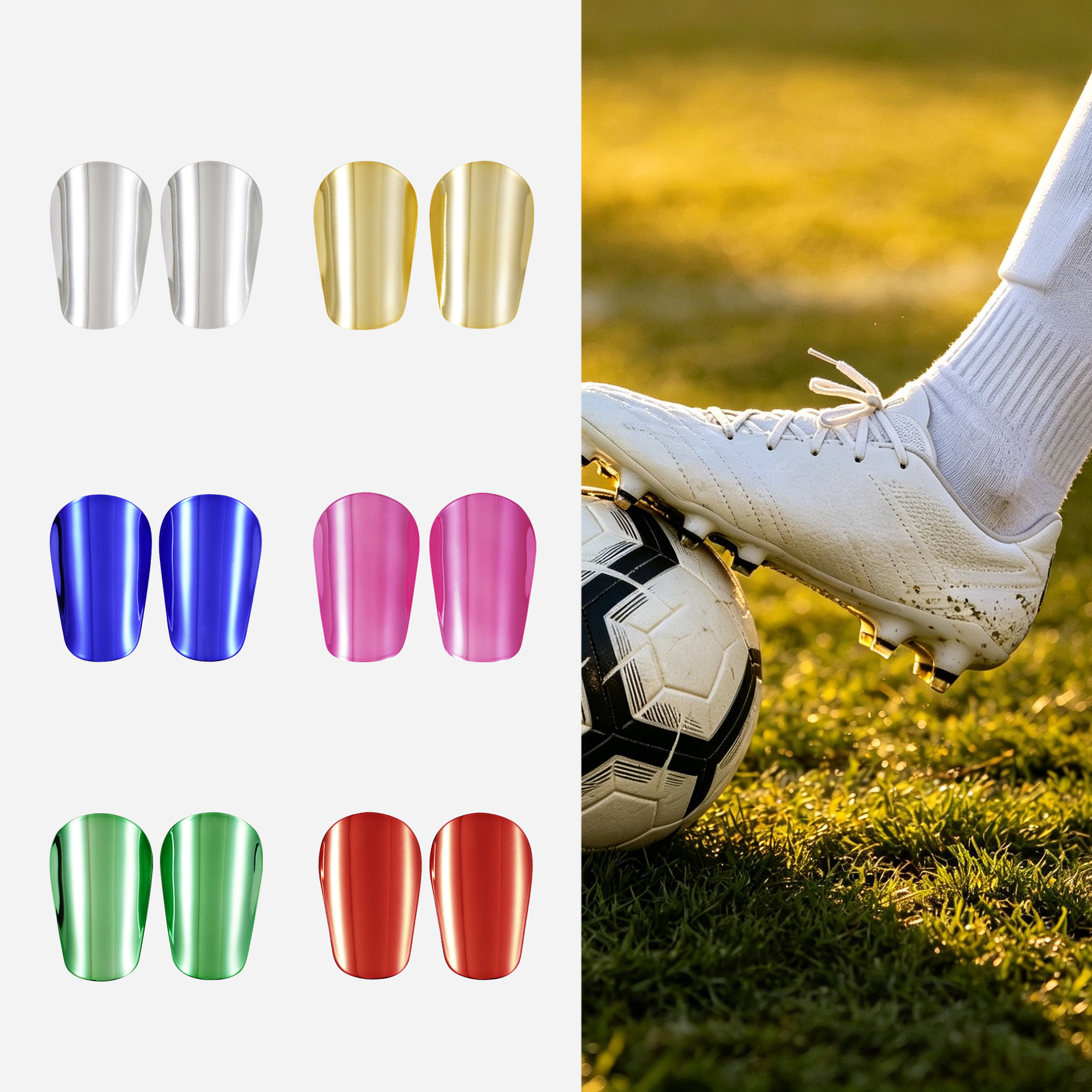 Football Shin Guard Children's and Adult Sports Protection Insert