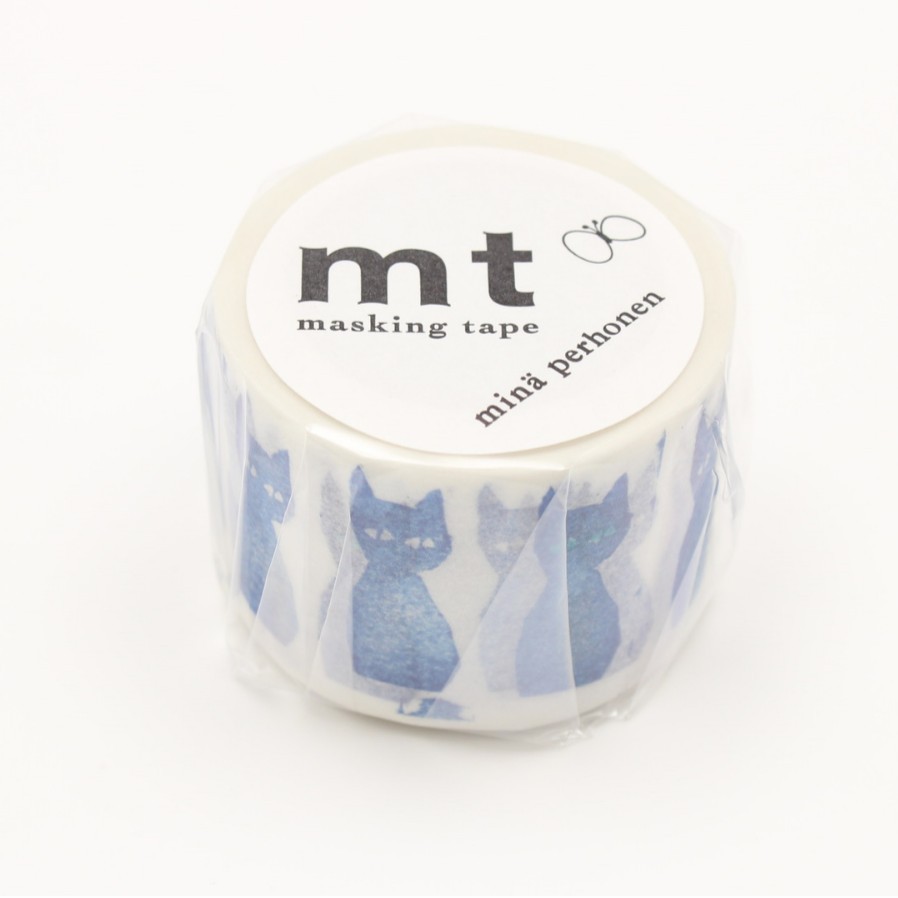 MT 蓝猫ao-neko纸胶带MTMINA37 和纸胶带 日本进口和纸胶带现货