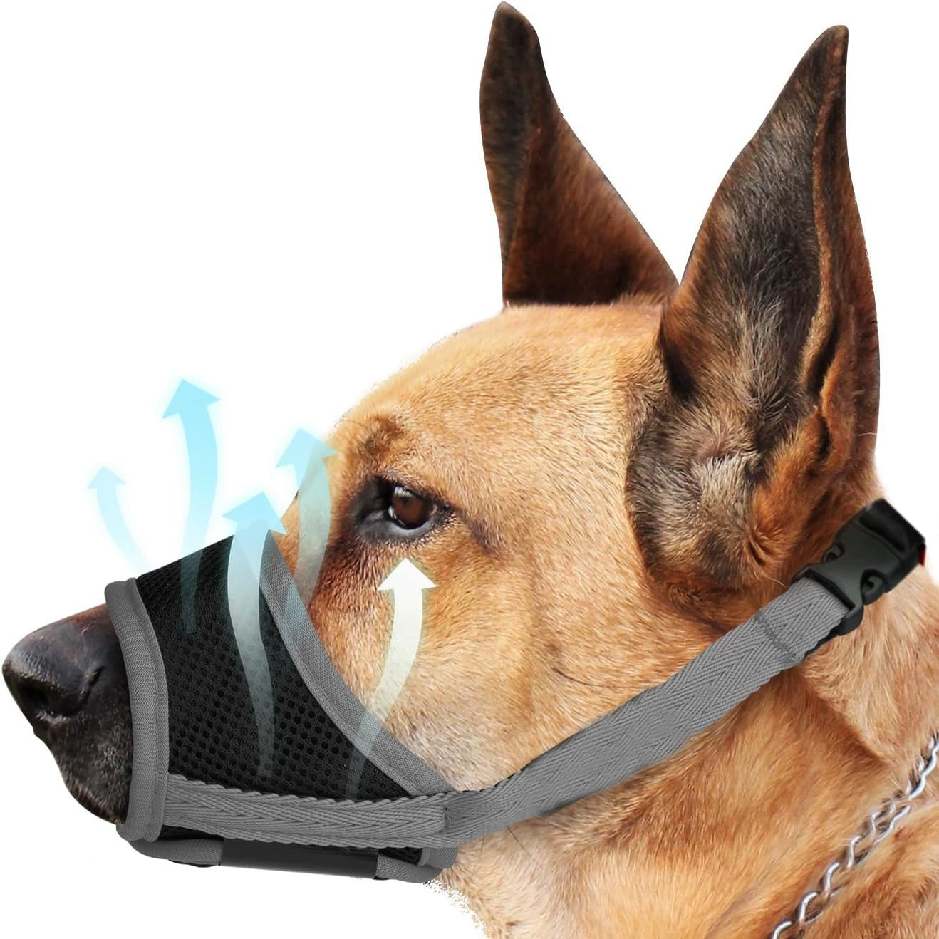 Трансграничные товары для домашних животных Крышка для рта собаки Маска для защиты от укусов и лая Стопор для лая домашних животных Большая, средняя и маленькая крышка для рта собаки