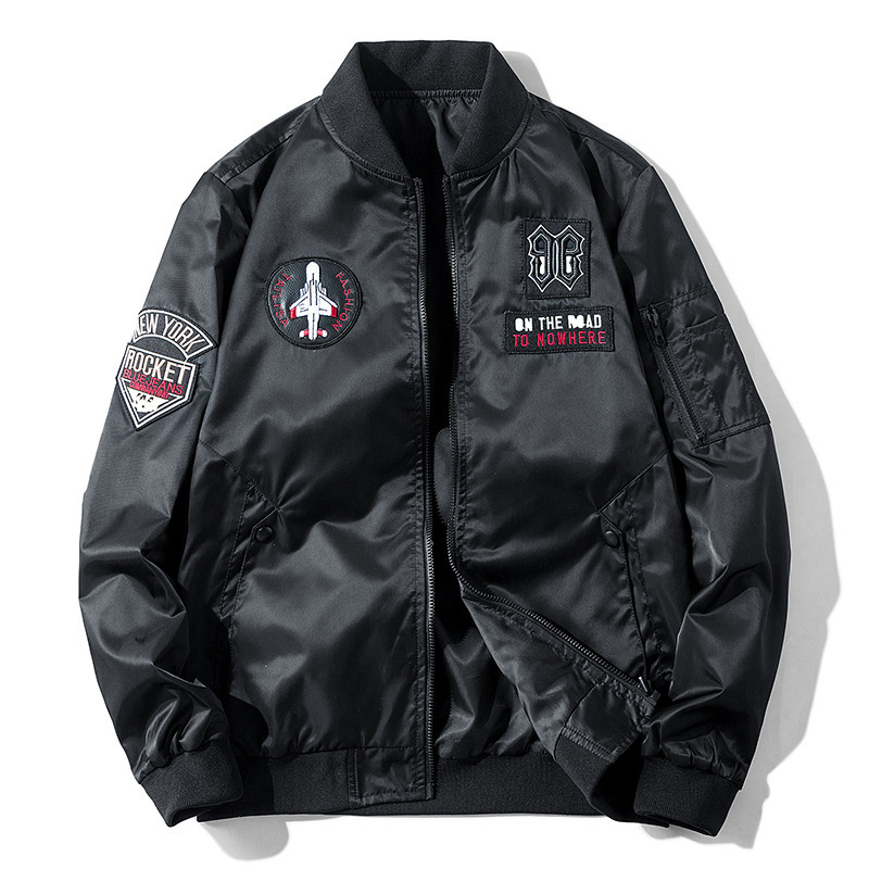 Men's Autumn and Winter Reversible Flight Suit Men's Youth Casual Pilot Cotton Jacket B05 Cross-Border Workwear Men's Autumn and Winter Reversible Flight Suit Men's Youth Casual Pilot Cotton Jacket B05 Cross-Border Workwear