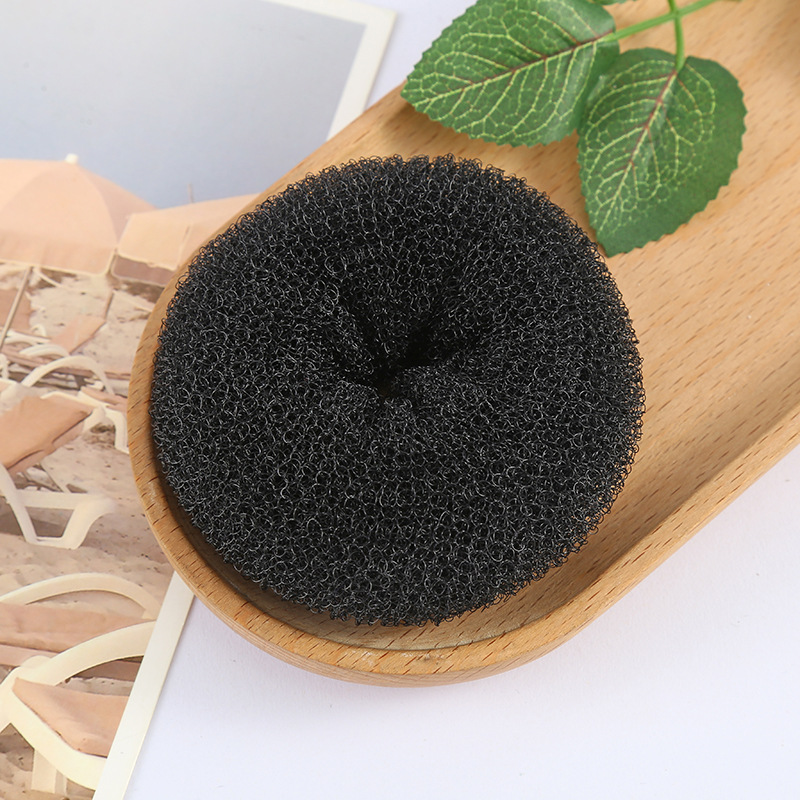 Meatball cabeza placa artefacto perezoso tejer donut pelo encaje francés simple bandeja esponjosa al por mayor