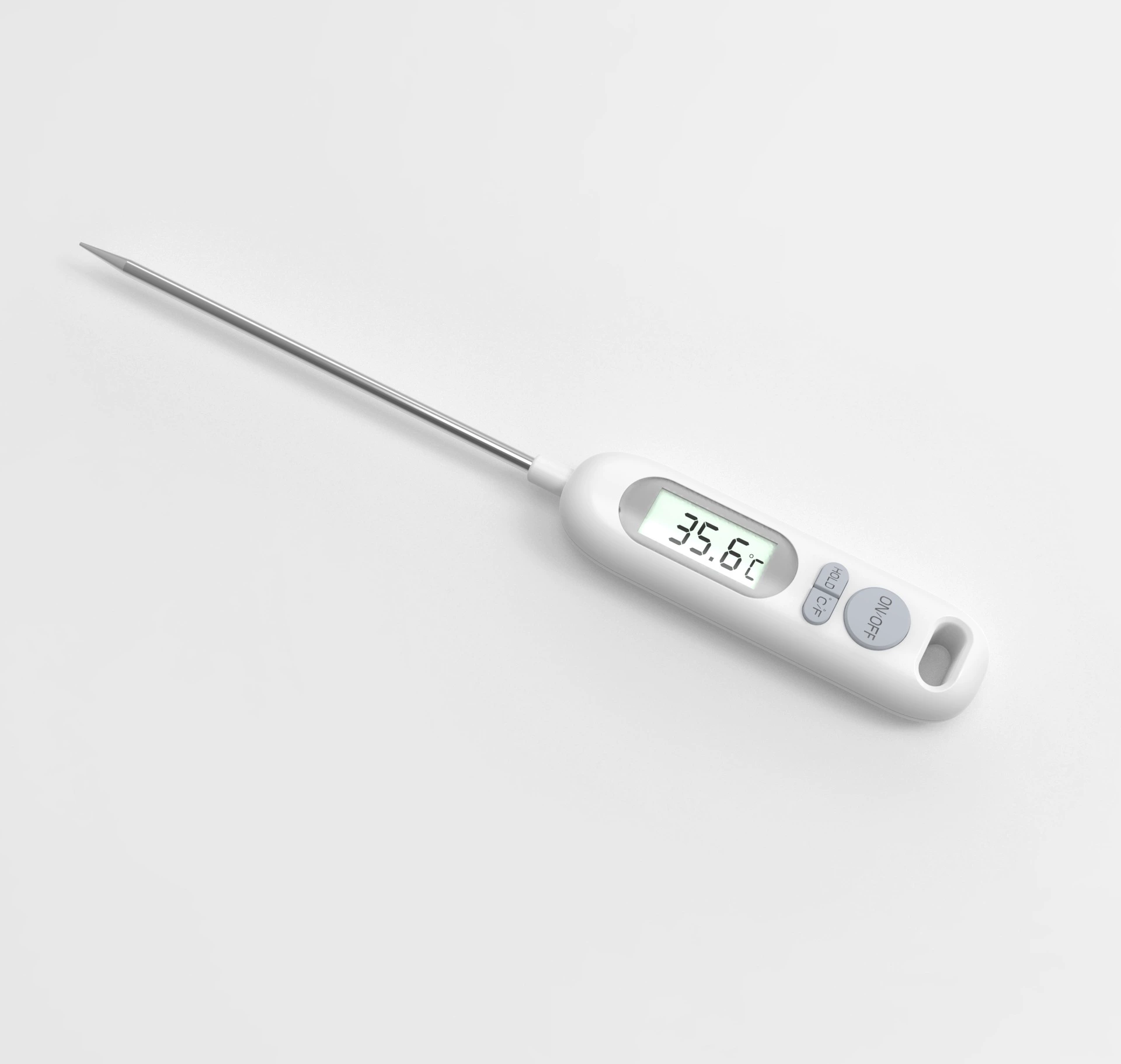 Electronic waterproof fast thermometer, temperature measurement